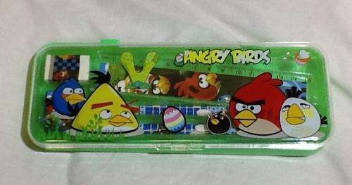 Angry bird pencil case / box with stationery