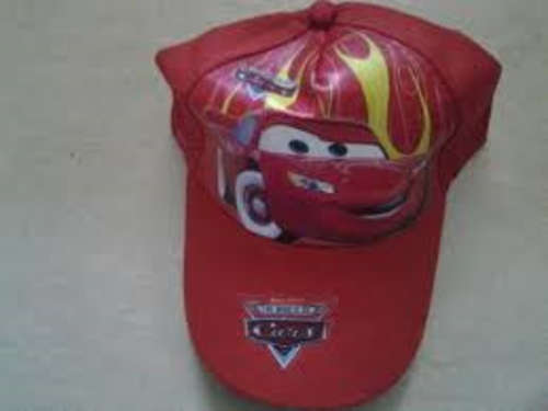 cars mcqueen hat / boys cap - red