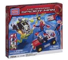 Mega bloks spiderman - bridge showdown - 250 pieces