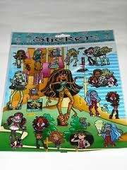 Monster high sticker sheet - great party favor