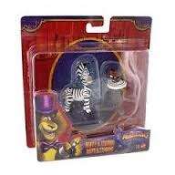 Madagascar mattel plastic figurines - work for cake toppers also - marty and stefano 7cm