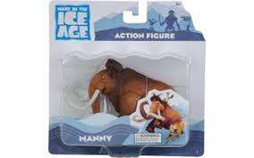 ice age continental drift plastic figurine in packet - manny mammoth- figure 9cm - great cake topper