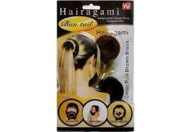 Hairagami bun tail - perfect bun classic pony