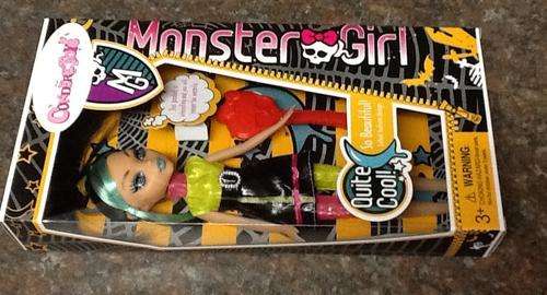 Monster high monster girl doll