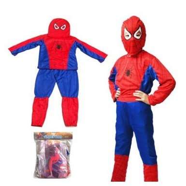 Spiderman dress up play suit medium +- 3-5yr - marvel heroes