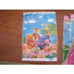 Winnie the pooh themed birthday kids PARTY loot bags / party packs (10)