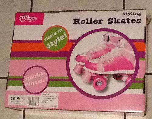 Stylish roller skates size 38 - for girls pink - was R320