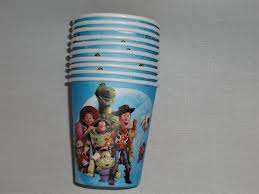 toy story kids party CUPS / GLASSES (10)