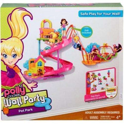 Polly pocket wall party tree house  - connect and ride play sets