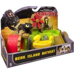 how to train your dragon berk island bathset - great cake topper - toothless