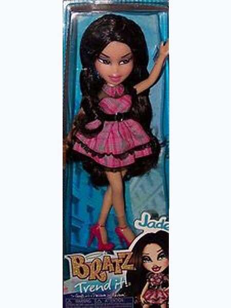 bratz trendi it plastic doll - Jade 24cm