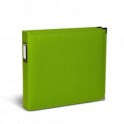 chiswick classic 3 ring leather album 12x12 scrapbook album - green