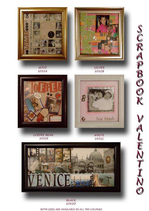 Scrapbooking frames Double page