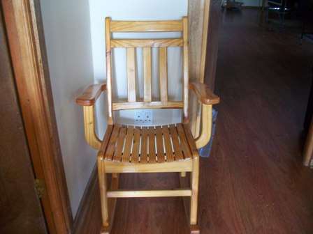 Wooden Rocking Chair