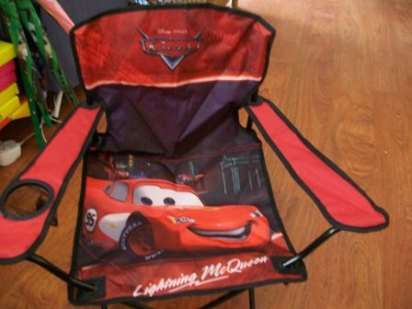 Kids camping chair  - - cars