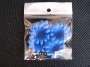 FLOWERS BLUE 10 PER PACK
