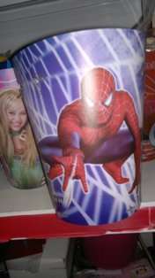 KIDS CHARACTER DUSTBINS/ BUCKETS - SPIDERMAN