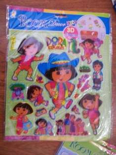 DORA STICKERS - puffy