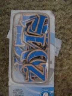 Chipboard Letters - ALPHABET sml BLUE