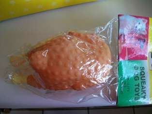 Dog toy  - squeky chicken