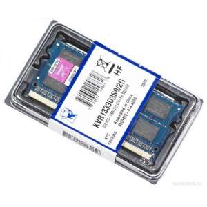 Kingston 2GB DDR3 1333Mhz SODIMM Memory