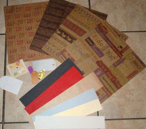 My pets scrapbook set