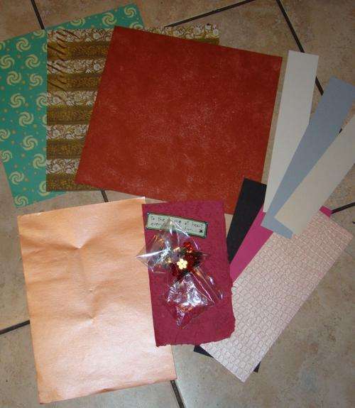 Scrapbook accessories set