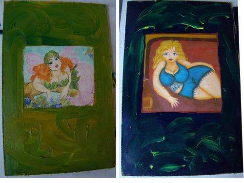 Fat ladies - set of 2