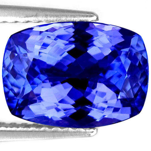 Value : R90,340 - D'Block 3.38CT Tanzanite - AAA++ Violetish Blue - GHI Certified