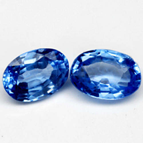 MUST SEE 1.27ct Tanzanite Matching Pair - AA++ Top violetish Blue