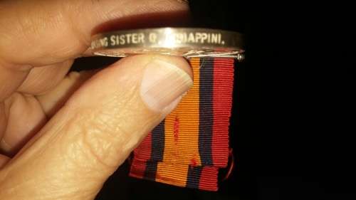 MEDALS AND TESTIMONIAL