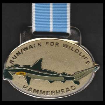 Sport Medalje - Run/walk For Wildlife - Hammerhead
