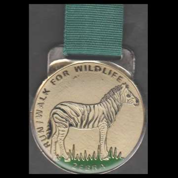 Run/Walk For Wildlife - Zebra