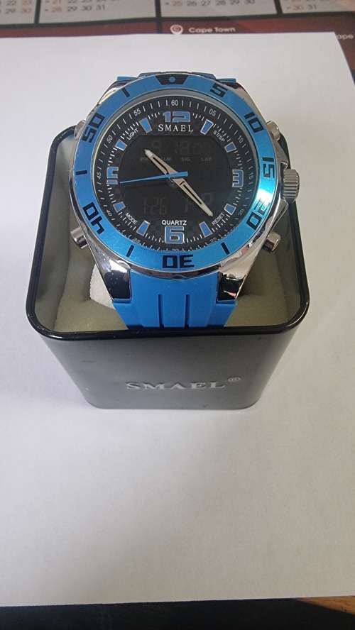 SMAEL Blue Ice Mens watch