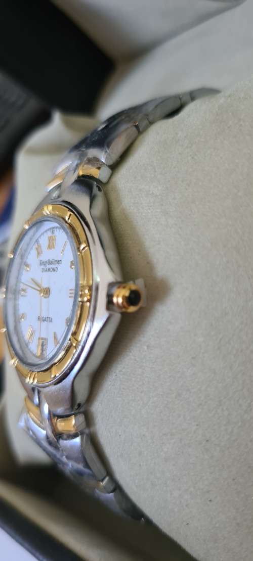 Krug Baumen Regatta Diamond Mens Watch WOW!!!