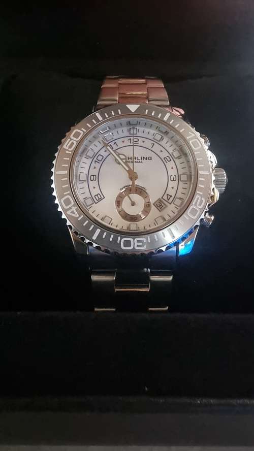 Sturhling Yachtmaster mens watch