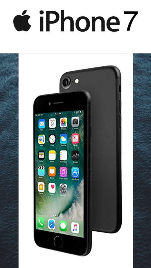 iPhone 7 || 32GB || Jet Black || Mint Condition