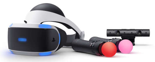 PSVR HEADSET INCLUDING 2 MOTION CONTROLLERS