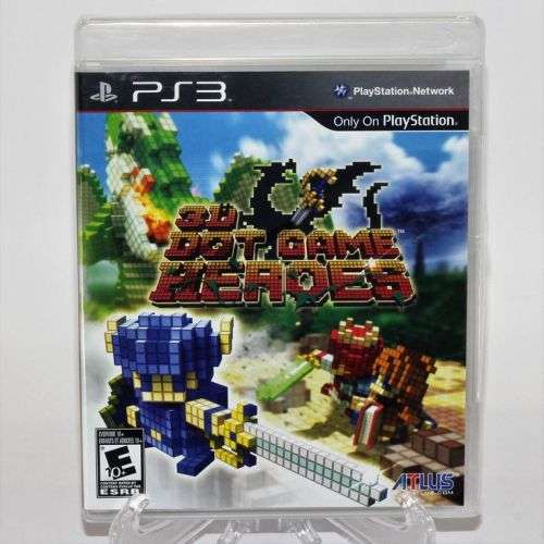 PS3 CONSOLE INCLUDING GTA V,FIFA 12,14and16 AND 3D Dot Game Heroes