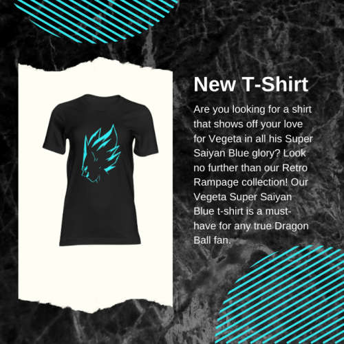 DragonBall Vegeta Super Saiyan Slue T-Shirt