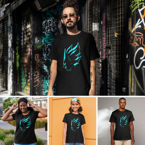 DragonBall Vegeta Super Saiyan Slue T-Shirt