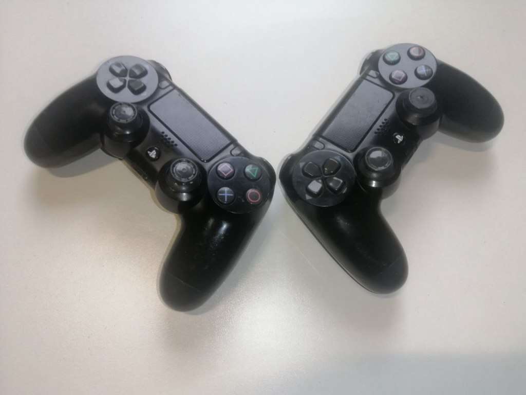 2 PS4 Black Controllers
