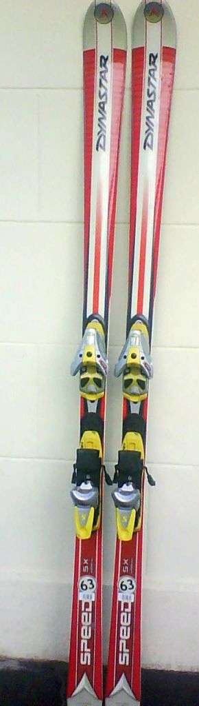 Recreational Race Skis - Dynastar SX 63's with Salomon 900S race bindings