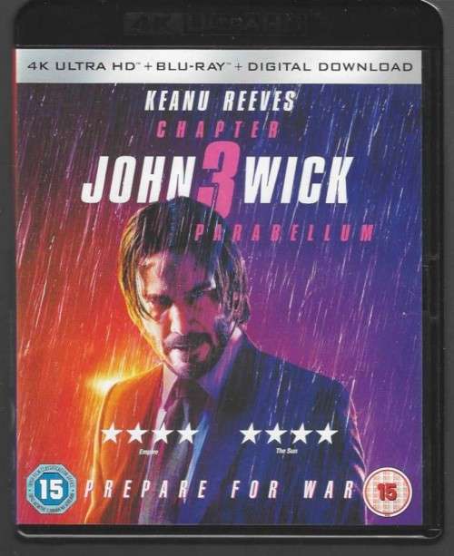 John Wick 3 [4K UHD + blu ray]