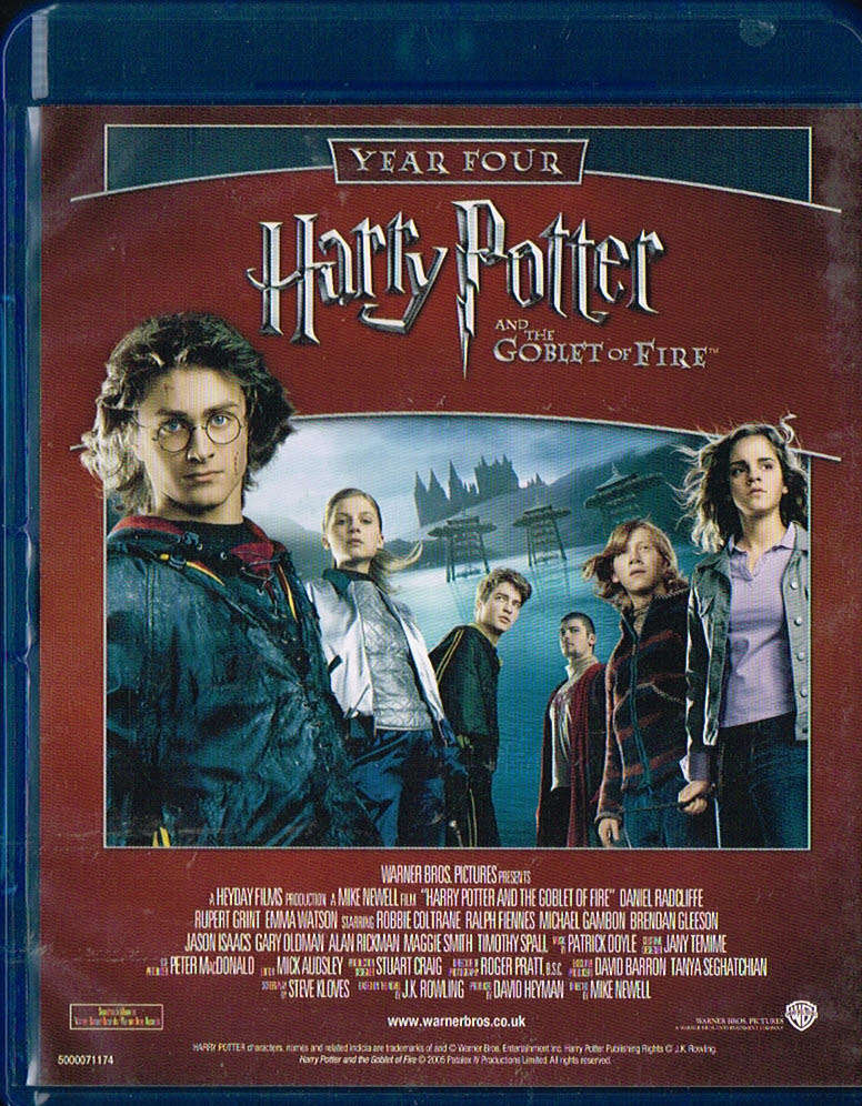 Harry Potter 3 & 4  [the Prisoner of Azkaban & the Goblet of fire]