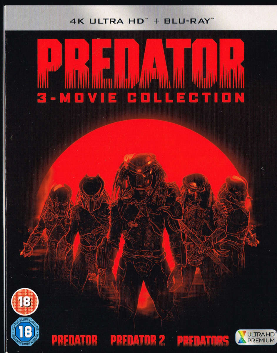 Predator Trilogy [4K UHD + Blu-ray]