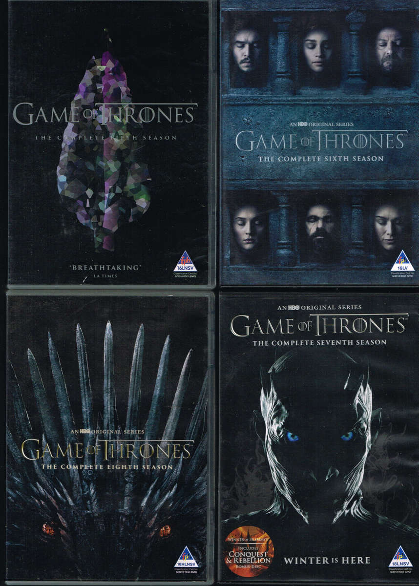 Game of Thrones Season 1 to 8 Complete