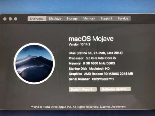 iMac 27" 5K retina