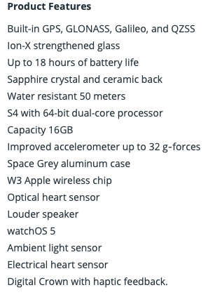 Apple Watch Series 4 GPS 44mm Space Grey Aluminium Case