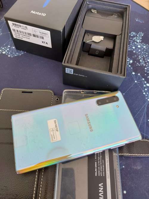 PRISTINE Samsung Galaxy Note 10 256g Single SIM - Aura Glow